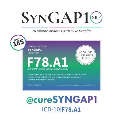 F78.A1,the code for #SYNGAP1, turns 4, make sure we use it. #ICD10 for #RareDisease Update. #S10e185