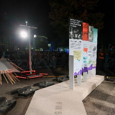 Erinnerungskultur - Verspätete Grundsteinlegung für das Einheitsdenkmal Leipzig