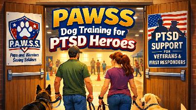 PTSD| Police and Vets| Heal with P.A.W.S.S