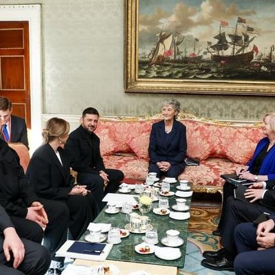 Ukrainians in Ireland on President Zelensky's visit Ukrainians in Ireland on President Zelensky's visit