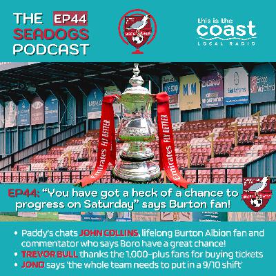 The Seadogs Podcast - Episode 44 - Burton Albion V Scarborough Athletic Preview!