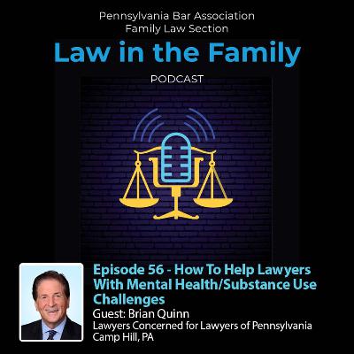 Episode 56 - How To Help Lawyers With Mental Health/Substance Use Challenges | Brian Quinn