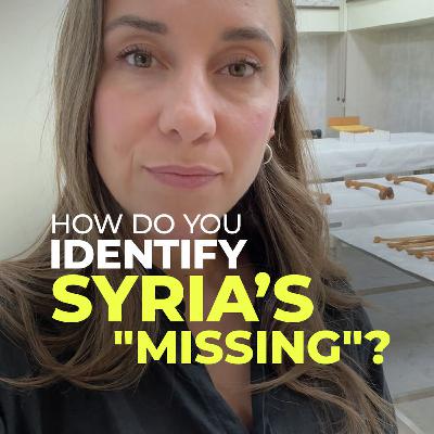 Inside the Syrian Identification Centre, forensic scientists are working to identify bodies. Inside the Syrian Identification Centre, forensic scientists are working to identify bodies.