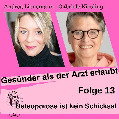 Folge 13 "Osteoporose ist kein Schicksal - Knochen stärken, bevor sie brechen" Folge 13 "Osteoporose ist kein Schicksal - Knochen stärken, bevor sie brechen"