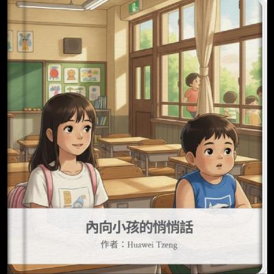 【兒童繪本】《安靜的力量：內向孩子也能閃閃發光的社交魔法 | 詠C與E澄的學校故事》