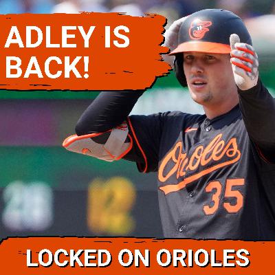 Adley Rutschman returns from injury as the Orioles split the first two with the Rays