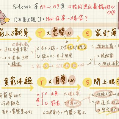 07/31-EP179【手感筆記】如何把「第一桶金」變大桶?《我的庶民養錢術》4 07/31-EP179【手感筆記】如何把「第一桶金」變大桶?《我的庶民養錢術》4