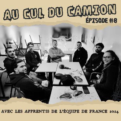 #8. Avec les apprentis de l'équipe de France 2024