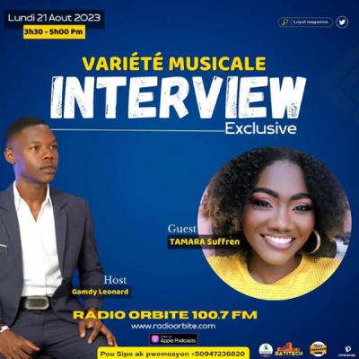 Interview avec Tamara Suffren Variété Musicale. Gamdy Leonard Ep.2 Interview avec Tamara Suffren Variété Musicale. Gamdy Leonard Ep.2