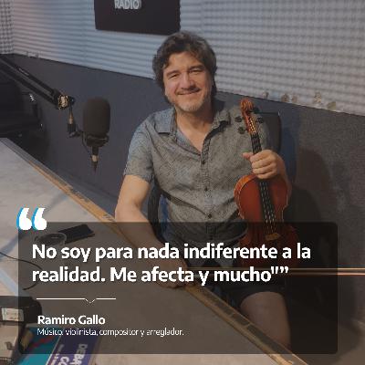 Ramiro Gallo: "No soy para nada indiferente a la realidad. Me afecta y mucho" Ramiro Gallo: "No soy para nada indiferente a la realidad. Me afecta y mucho"