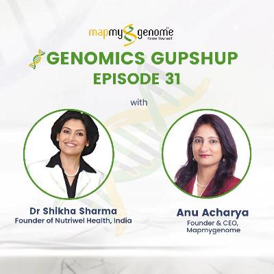 Dr Shikha Sharma : Using genomics for better nutrition | Genomics Gupshup Episode - 31 Dr Shikha Sharma : Using genomics for better nutrition | Genomics Gupshup Episode - 31