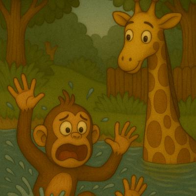 O Macaco e a Girafa