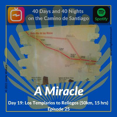 Day 19 - A Miracle - Albergue Los Templarios to Reliegos [50km, 15 hrs] (Episode 25)