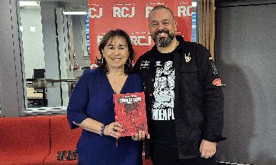 Joann Sfar pour sa dernière BD « Terre de Sang – Le temps du désespoir » Joann Sfar pour sa dernière BD « Terre de Sang – Le temps du désespoir »