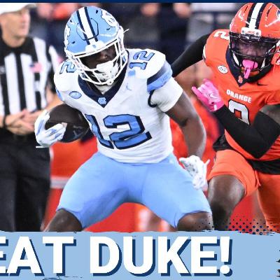"BEAT DUKE!" Bill Belichick's FIRST UNC / DUKE Rivalry Game | Tar Heels MUST Contain Darian Mesah