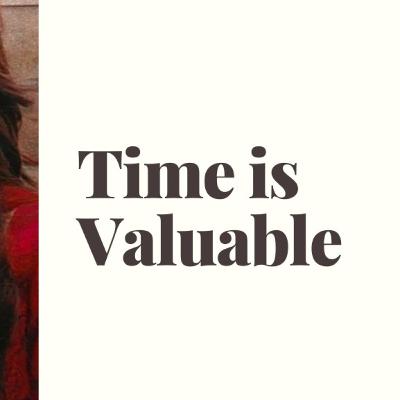 Time is valuable by Safa Arif..