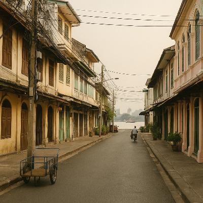 44 ถนนทรงวาด - Song Wat Road: Bangkok’s Quiet Side with a Touch of History | Learn Thai Listening for Intermediate to Advanced Levels