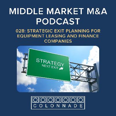 MM M&A - 028: Strategic Exit Planning for Equipment Leasing and Finance Companies