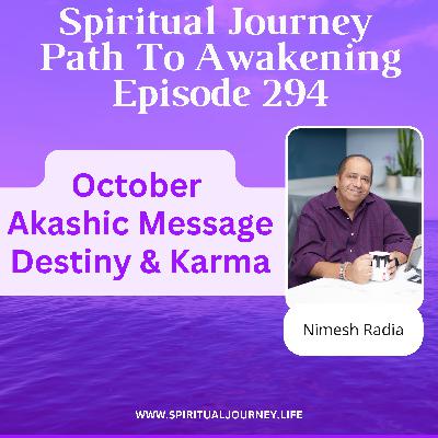 Akashic Records Message for October: Release Karma, Trust Your Intuition & Step Into Destiny