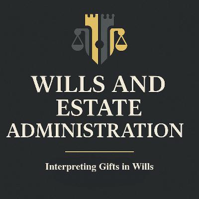 Wills & Estates Interpreting Gifts in Wills – SQE1 Essentials Ep. 3