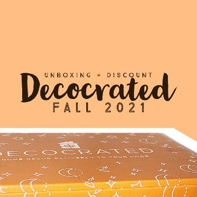 DecoCrated | Fall 2021 | Unboxing & $15 Off!! | Home Decor Box