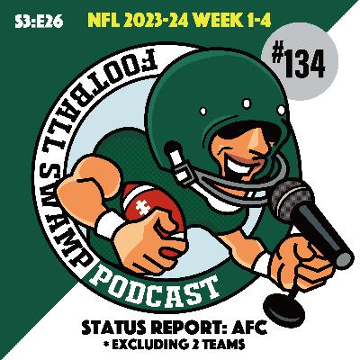 #134【AFC：ここまでのおさらい※2チーム除く】NFL2023-24 Week1-4 #アメフト