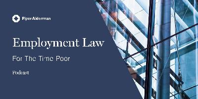 #44 - Employment Relations Podcast: When is the deal done? Resolving employment disputes