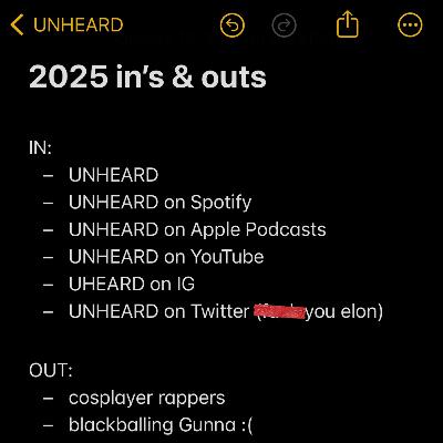 Episode 176 | "2025 Music Ins & Outs" ft. Hamp's Day Off Episode 176 | "2025 Music Ins & Outs" ft. Hamp's Day Off