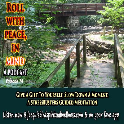 Give A Gift To Yourself, Slow Down A Moment. A StressBusters Guided Meditation