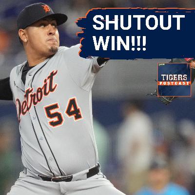 TIGERS POSTCAST: SHUTOUT WIN! Detroit Tigers AVOID Sweep With 2-0 Win Over Miami Marlins