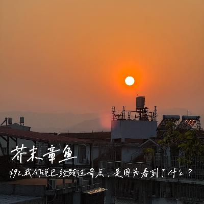 492.我们说已经跨过奇点，是因为看到了什么？
