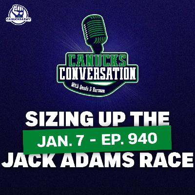 Jan. 7: Canucks lose + sizing up the Jack Adams race (ep. 940) Jan. 7: Canucks lose + sizing up the Jack Adams race (ep. 940)