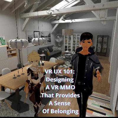 Design that gives you a sense of belonging in Zenith, a VR MMO.