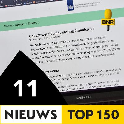 11. Wereldwijd problemen na een update van CrowdStrike-software