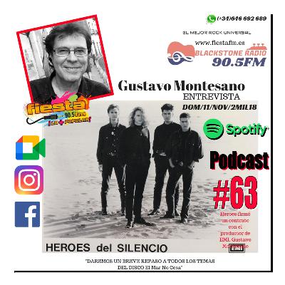 Alex Niño entrevista al productor de Héroes del Silencio Gustavo Montesano Alex Niño entrevista al productor de Héroes del Silencio Gustavo Montesano