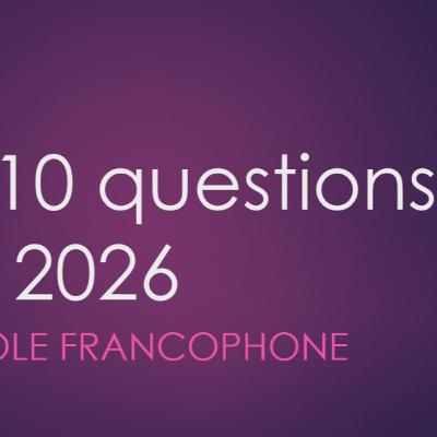 10 questions pour 2026 - jeu de rôle (JDR)
