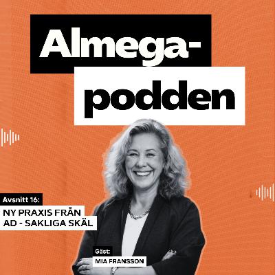 Ny praxis från AD – sakliga skäl