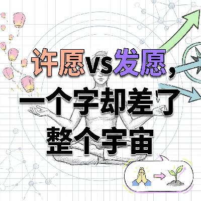 许愿vs发愿 | 一个字差出一个宇宙的底层逻辑 | 王利杰意识改写系列 许愿vs发愿 | 一个字差出一个宇宙的底层逻辑 | 王利杰意识改写系列
