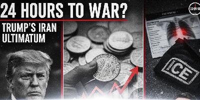 24 HOURS TO WAR? Trump’s Iran Ultimatum, Silver Hits $92 & ICE Agent Injury Revealed