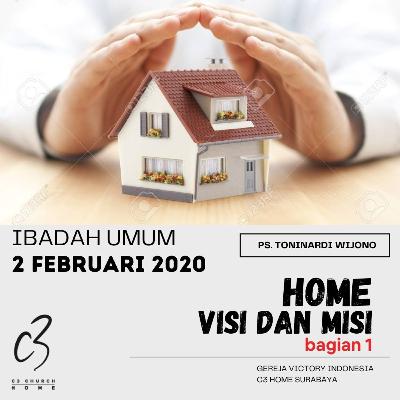 HOME : VISI DAN MISI (1) - (Ps. Toninardi Wijono)