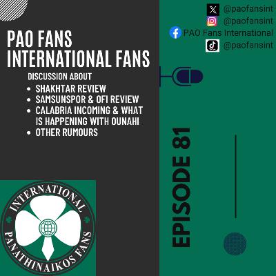 PAO Fans International Ep 81 - Progression & what the short future holds PAO Fans International Ep 81 - Progression & what the short future holds