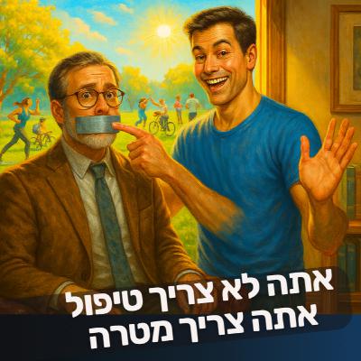 אתה לא צריך טיפול – אתה צריך מטרה אתה לא צריך טיפול – אתה צריך מטרה