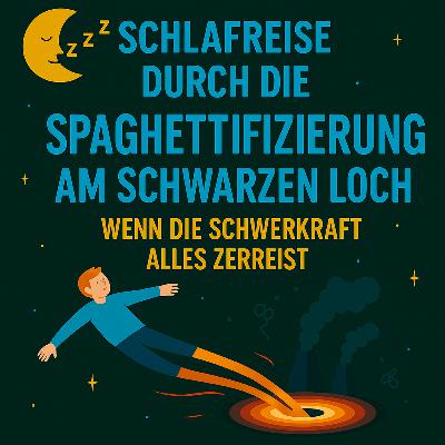 Schlafreise durch die Spaghettifizierung am Schwarzen Loch Schlafreise durch die Spaghettifizierung am Schwarzen Loch