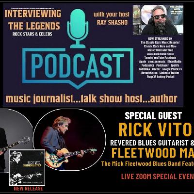 Rick Vito (Fleetwood Mac) Blues Slide Guitar Legend Talks 'Slidemaster'
