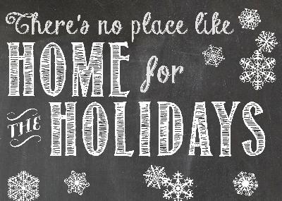 Oh There's No Place Like Home for the Holidays Oh There's No Place Like Home for the Holidays