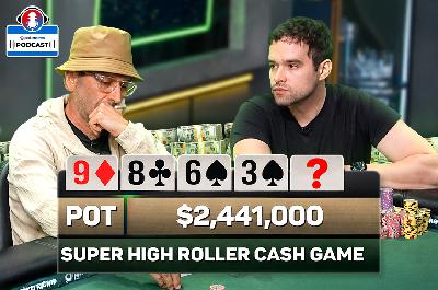 Defiant Player Set Up in $2,400,000 Hand of Poker But Can He Get Lucky? Defiant Player Set Up in $2,400,000 Hand of Poker But Can He Get Lucky?