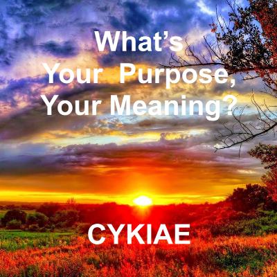 CYKIAE Season 014 Part 13. What’s Your Purpose, Your Meaning – A Surprising Present for the Sick.