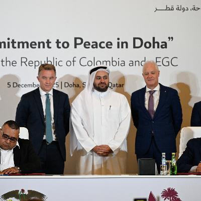 Colombia signs peace-building deal in Qatar to disarm biggest drug gang