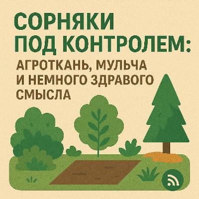 Сорняки под контролем: агроткань, мульча и немного здравого смысла Сорняки под контролем: агроткань, мульча и немного здравого смысла