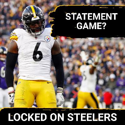 Steelers' Chance at Statement Win vs Lions | Put Pressure on Ravens? | Can Defense Survive Injuries?